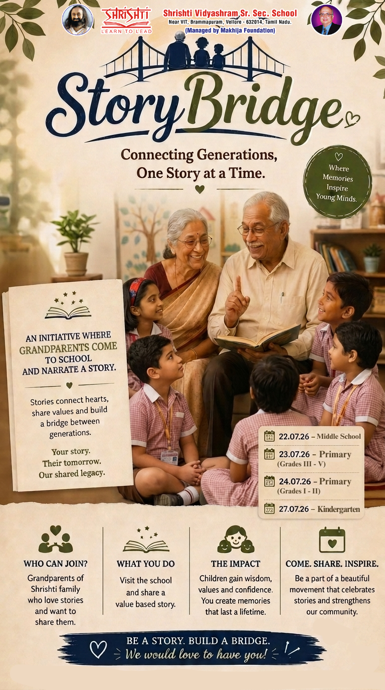 Story Bridge - Connecting Generations,One Story At A Time For Primary,Middle School,Kindergarden